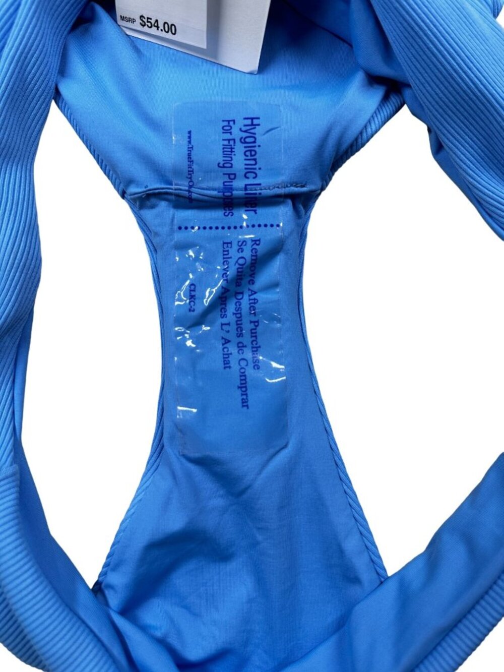 Becca Swim Bottom Blue Womens Size Medium Hipster American Fit NEW - Picture 5 of 7